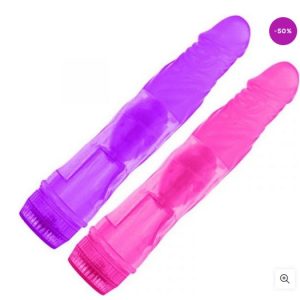 Gel Vibrating Dildo