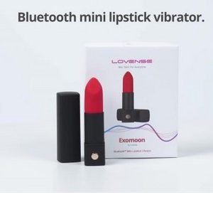 Lovense Exomoon bluetooth secrete Lipstick Vibrator