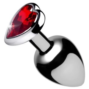 Heart Base Stainless Steel Anal Plug