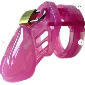 Pink Chastity Cage