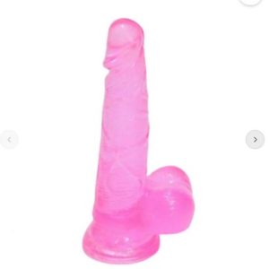 Pink Dildo With Suction Base