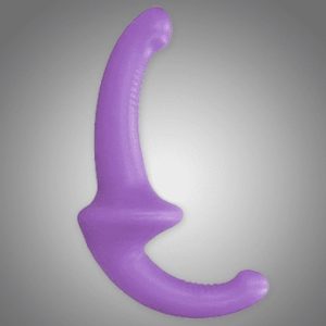Strapless Strap on Double Ended Jelly Dildo