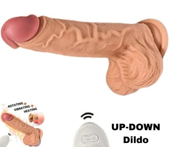Stroking Up-Down Dildo