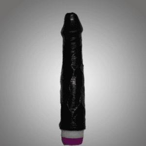Black Man 7 Inch Stud Vibrator Dildo