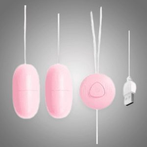 Double Vibrating Egg for Dual Penetration