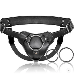 Draven - Leather Strap On Harness