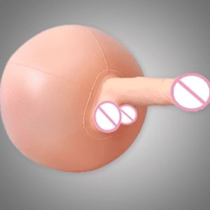 Inflatable Balloon Vibrating Dildo