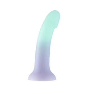 Ombre Curve Silicone Dildo
