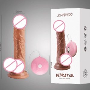 Realistic Wireless Vibrating Dildo
