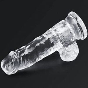 Transparent Jelly Dildo